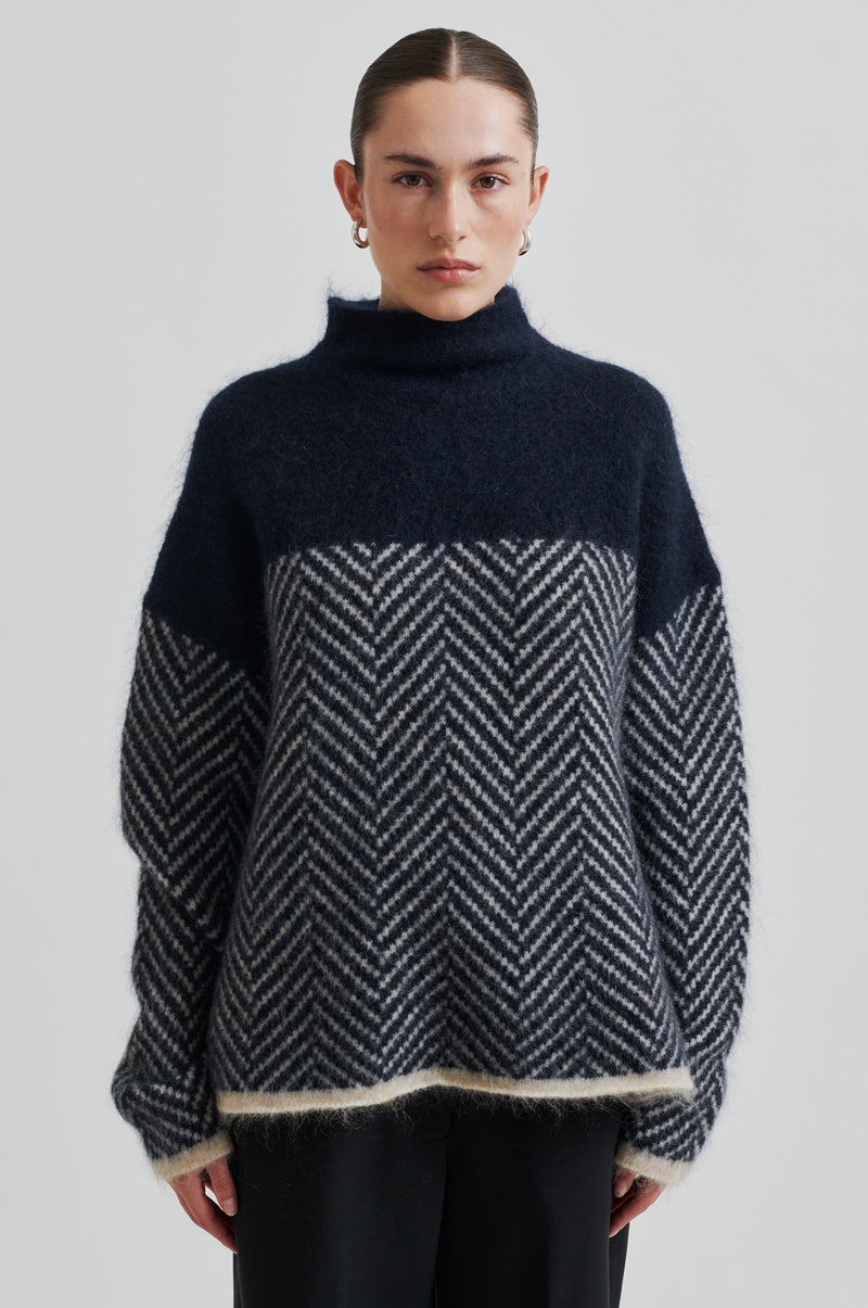 Herrin Knit T-Neck