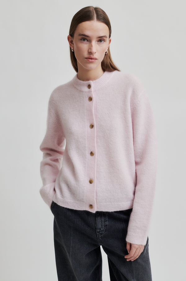 Brook Knit Plain Cardigan