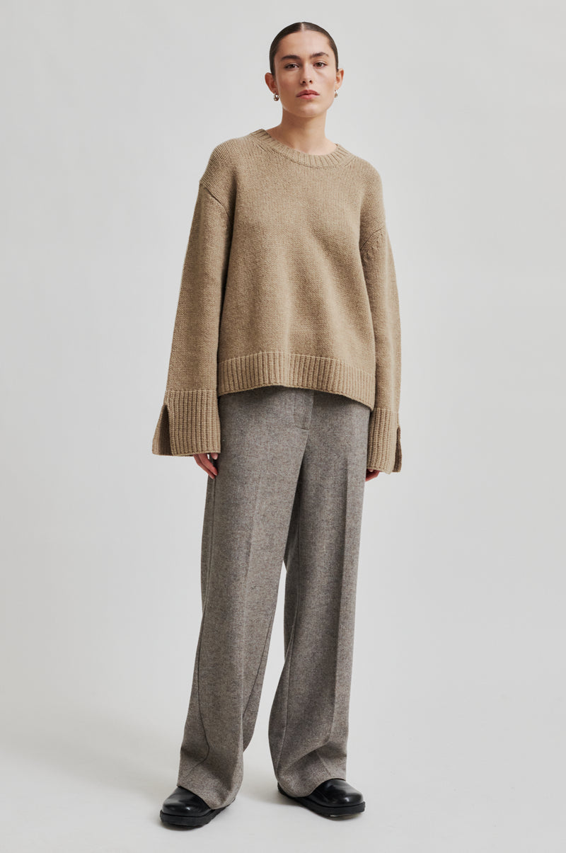 Cler Knit O-Neck