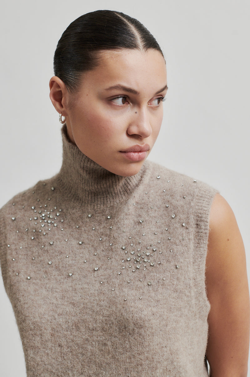 Sparkling Knit Vest