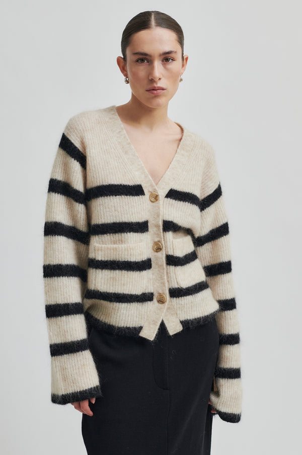 Ovalis Knit Wide Sleeve Cardigan