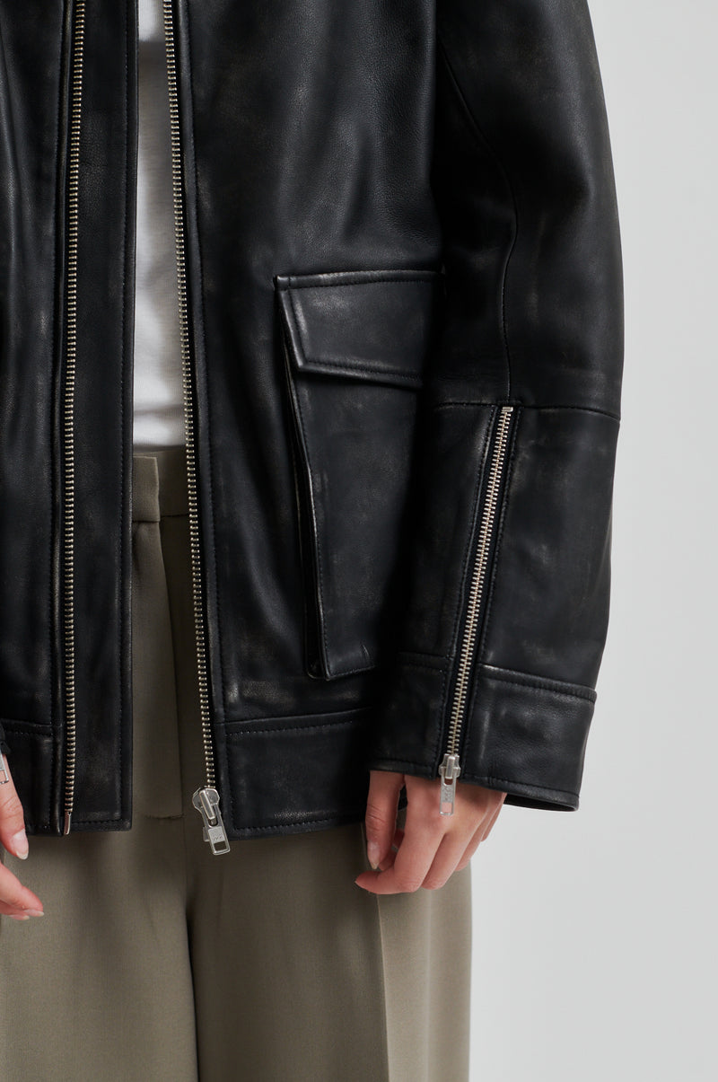 Auras Leather Jacket