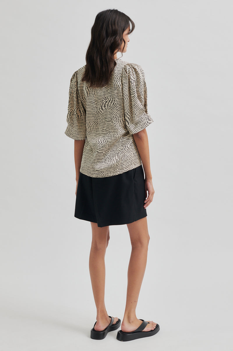 Peri Wrap Blouse