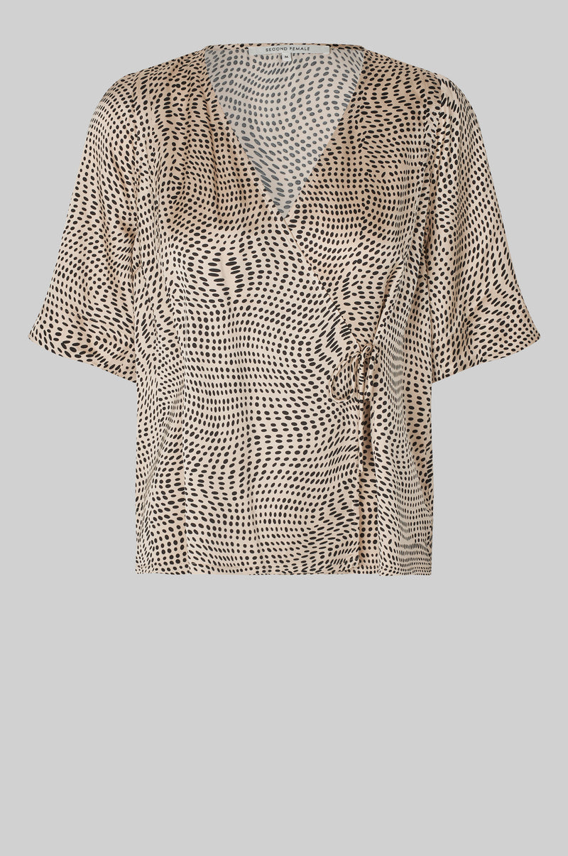 Peri Wrap Blouse