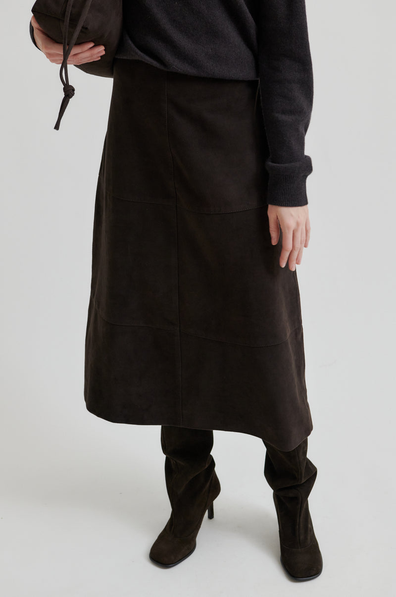 Noormie Suede Skirt