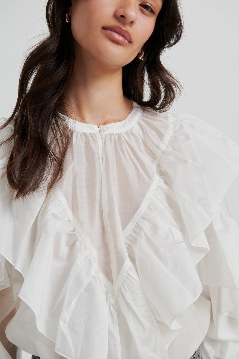 Fria Frill Blouse