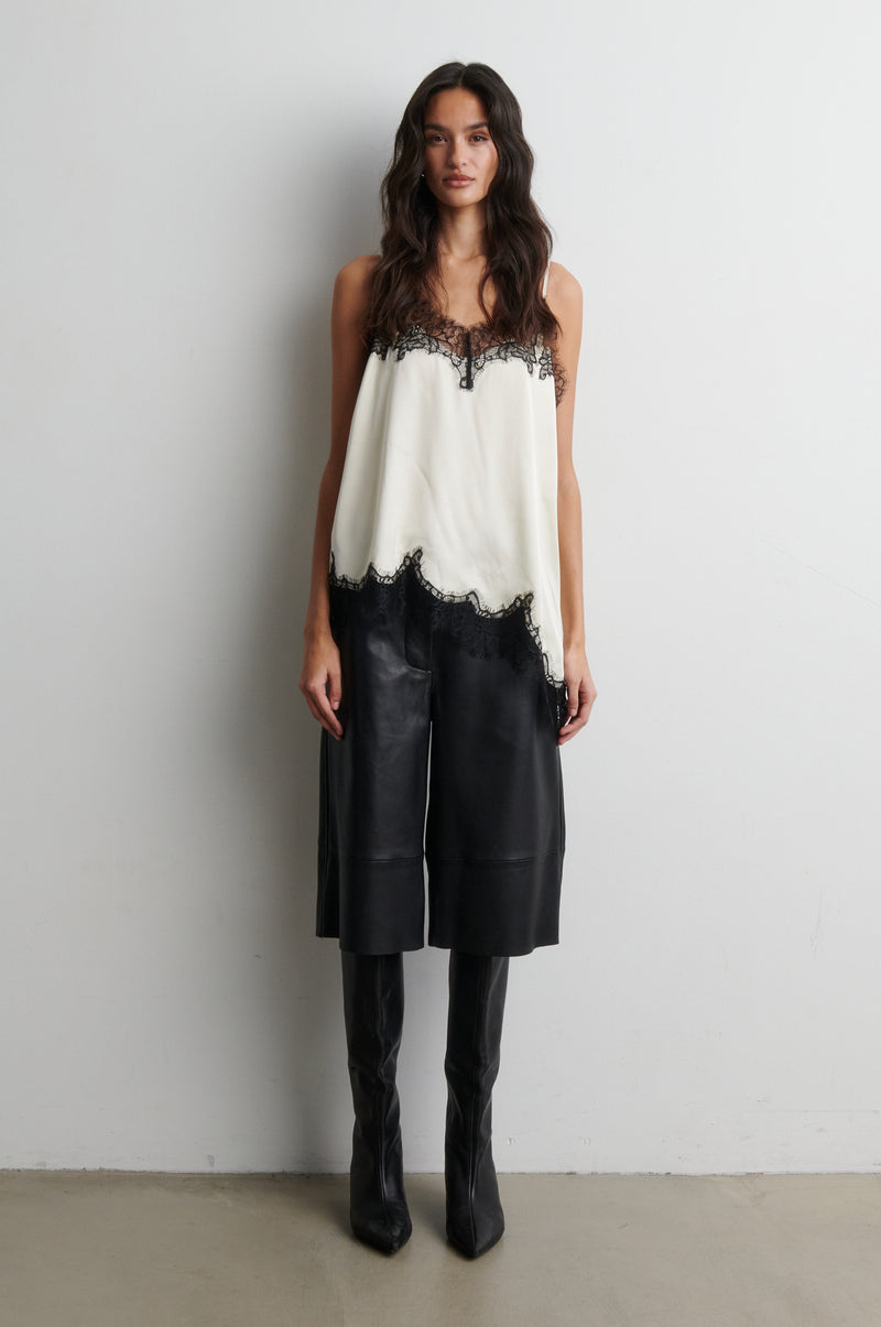 Lacia Contrast Strap Top