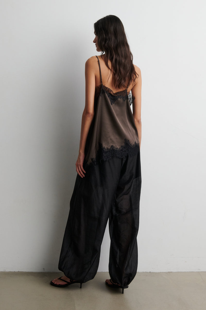 Lacia Contrast Strap Top