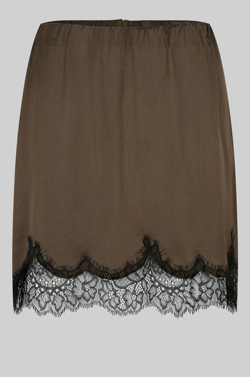 Lacia Contrast Mini Skirt