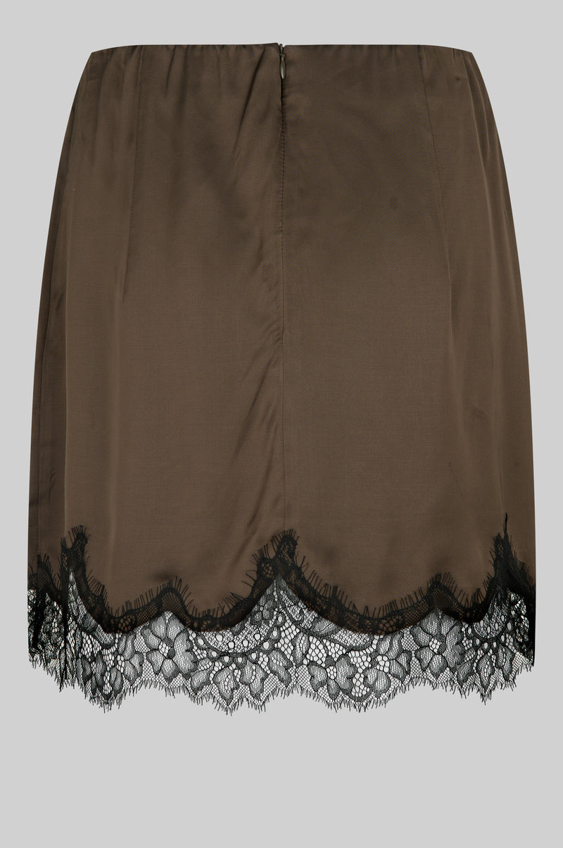 Lacia Contrast Mini Skirt