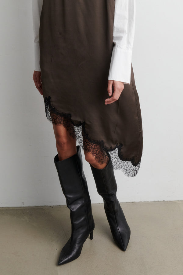 Lacia Contrast Mini Dress