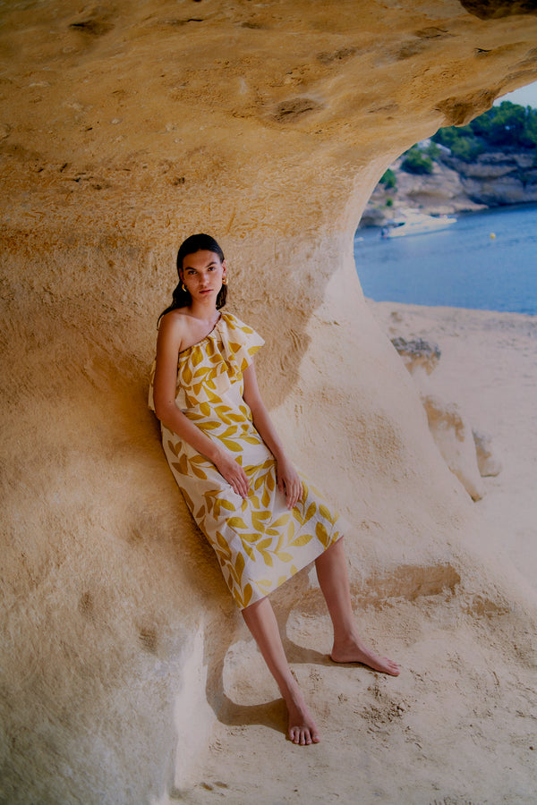 Ulivo One-Shoulder Dress
